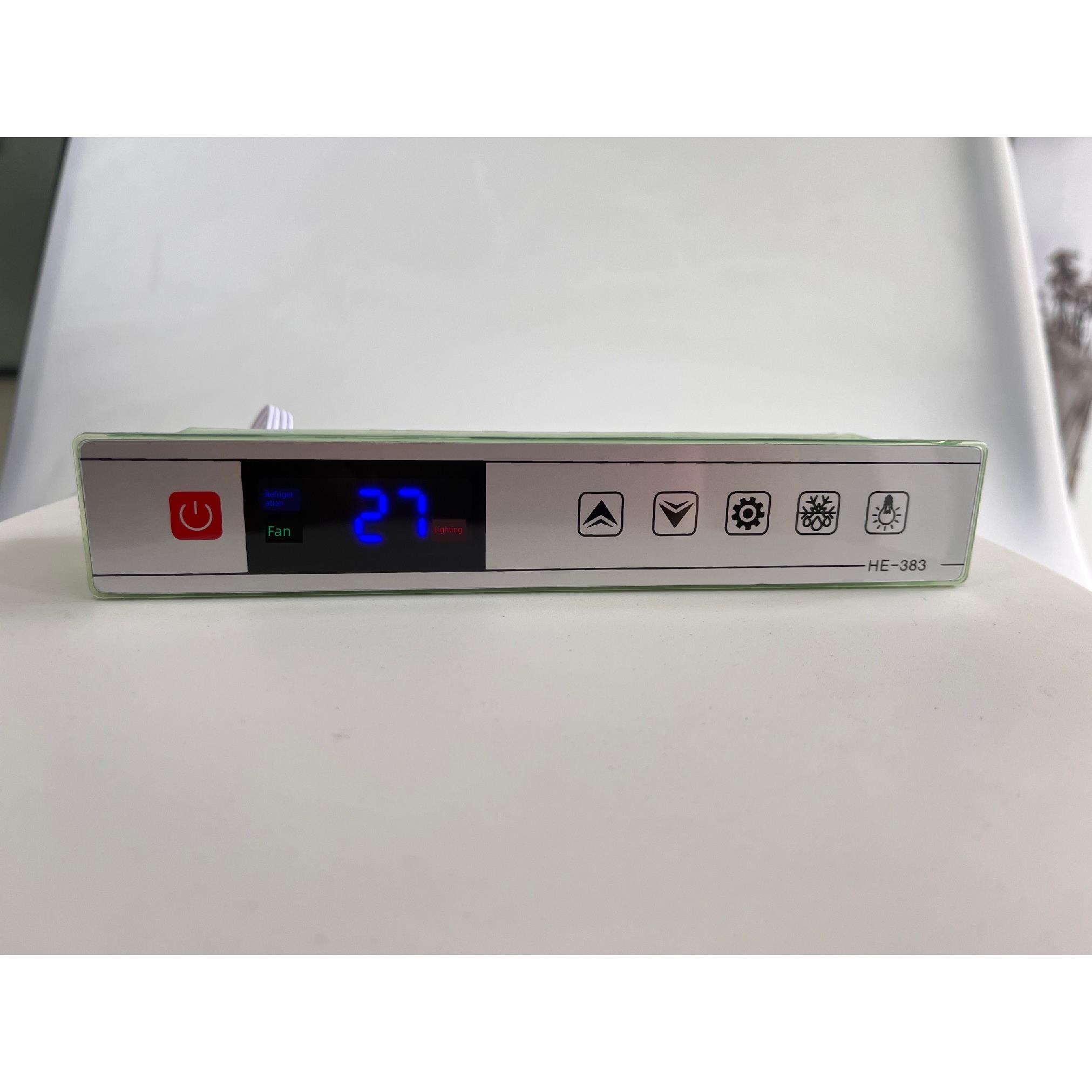HE-383商用冷柜数字温控器电脑板商超展示柜温度控制器温控仪