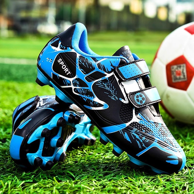 儿童足球鞋2024四季碎钉球鞋小学生童鞋男童训练跑步专业长钉女童