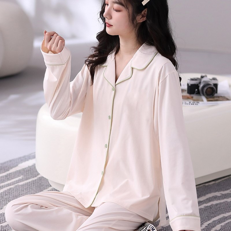月子中心春夏季薄款纯棉月子服产后哺乳服喂奶衣孕妇睡衣定制LOGO