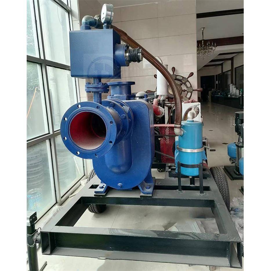 厂家直销防汛抢险应急排水排涝泵车应急强自吸9米吸程柴油机泵