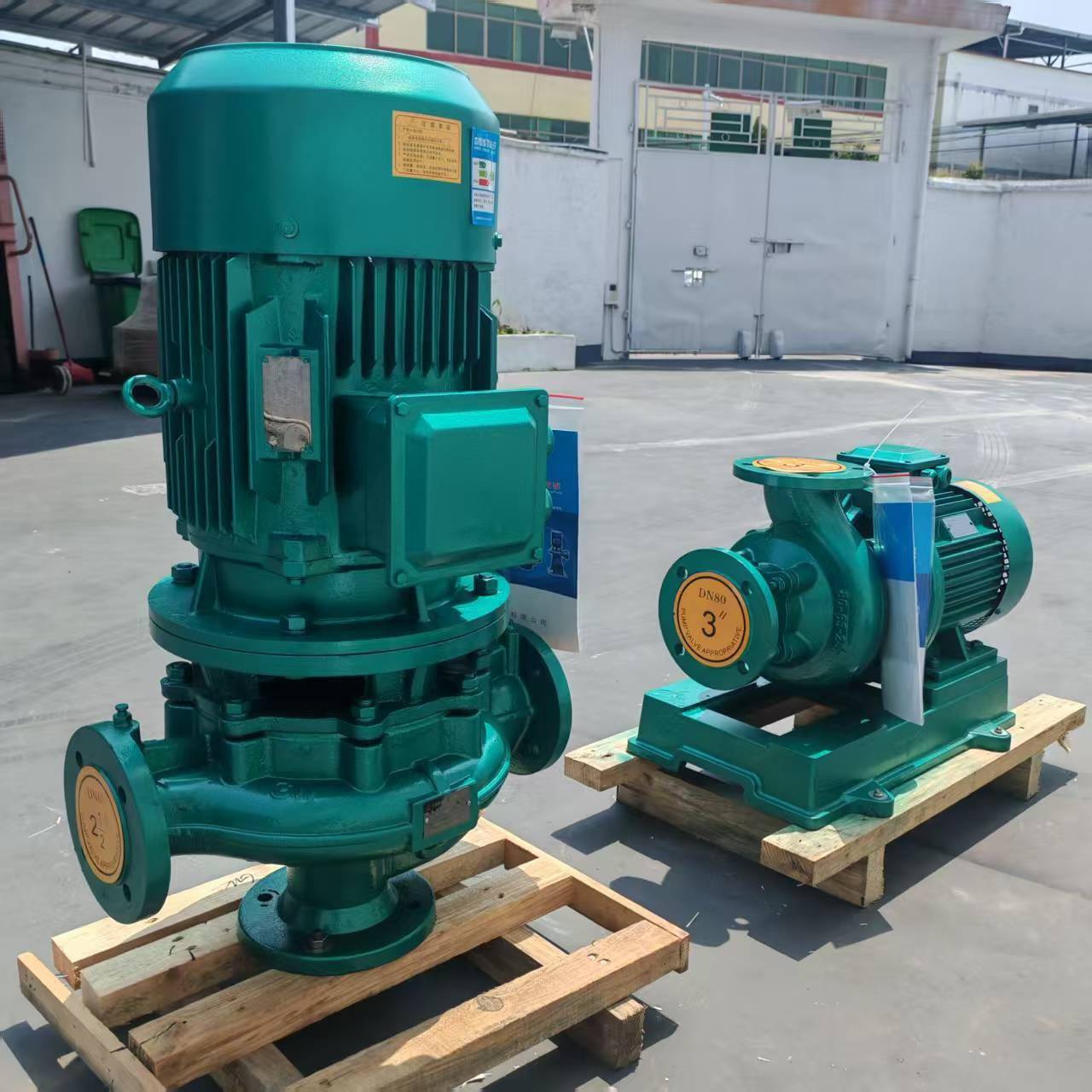 立式铸铁管道污水增压泵切割叶轮大流量污水增压离心泵