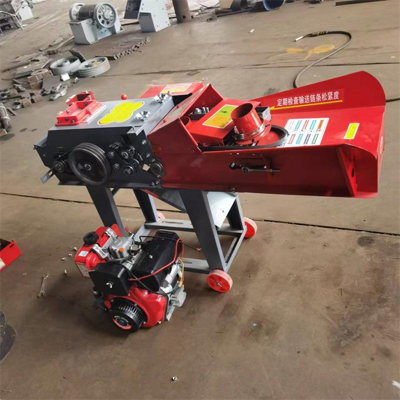 家用养殖牛羊揉丝一体机玉米秸秆粉碎机链条式切草打草碎草机