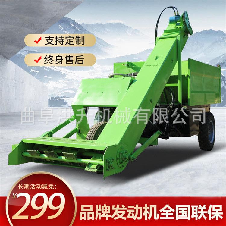 养牛场粪便清理柴油清粪车养殖场铲粪车使用视频