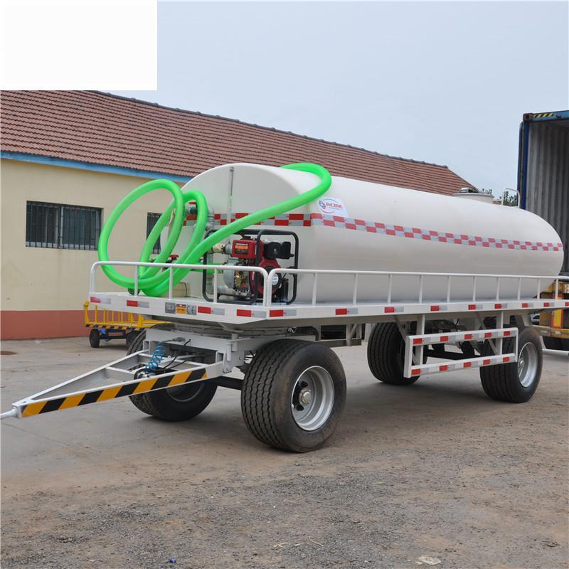 10吨吸水罐拖车油罐拖车沼渣沼液罐拖车吸污罐车园林洒水车