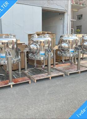 LDYL-L800单层压滤器制药精细化工不锈钢壳体内外抛光正压过滤