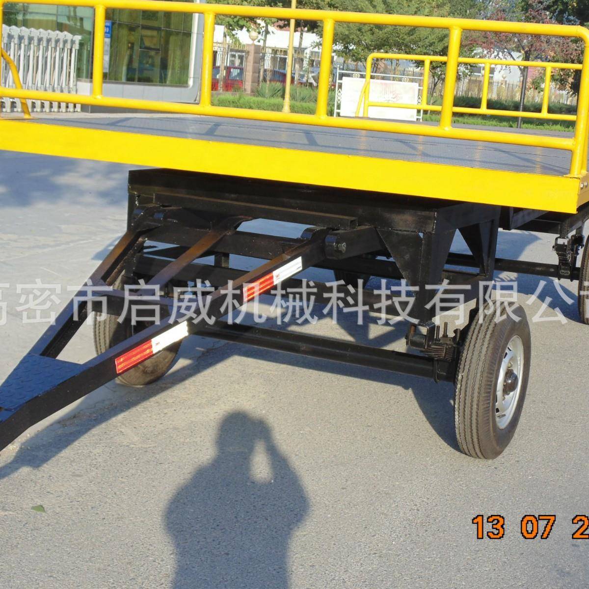 吨物流仓库拖车转盘式全挂车厂家供应质优价廉