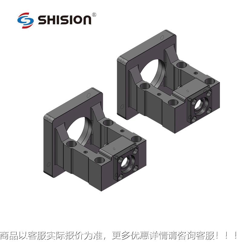 达丝杆法兰马座MD AB35 725C3-C7级PTI轴承座组合型一体式伺服电