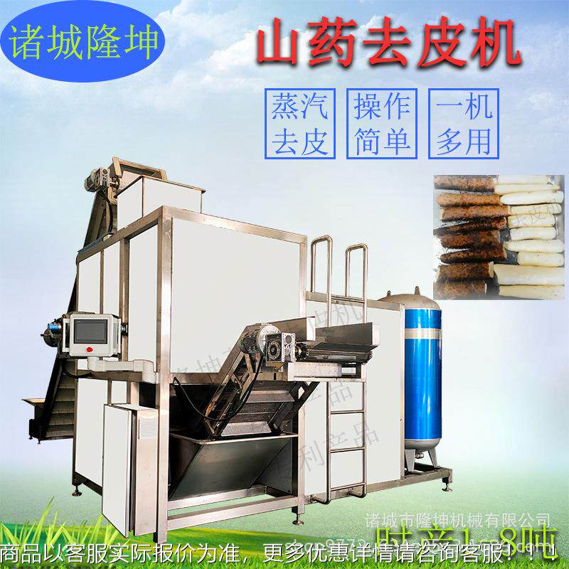 果蔬NFY皮机 大 型全自动桃子葡钢萄脱皮机不锈去农产品深加工剥