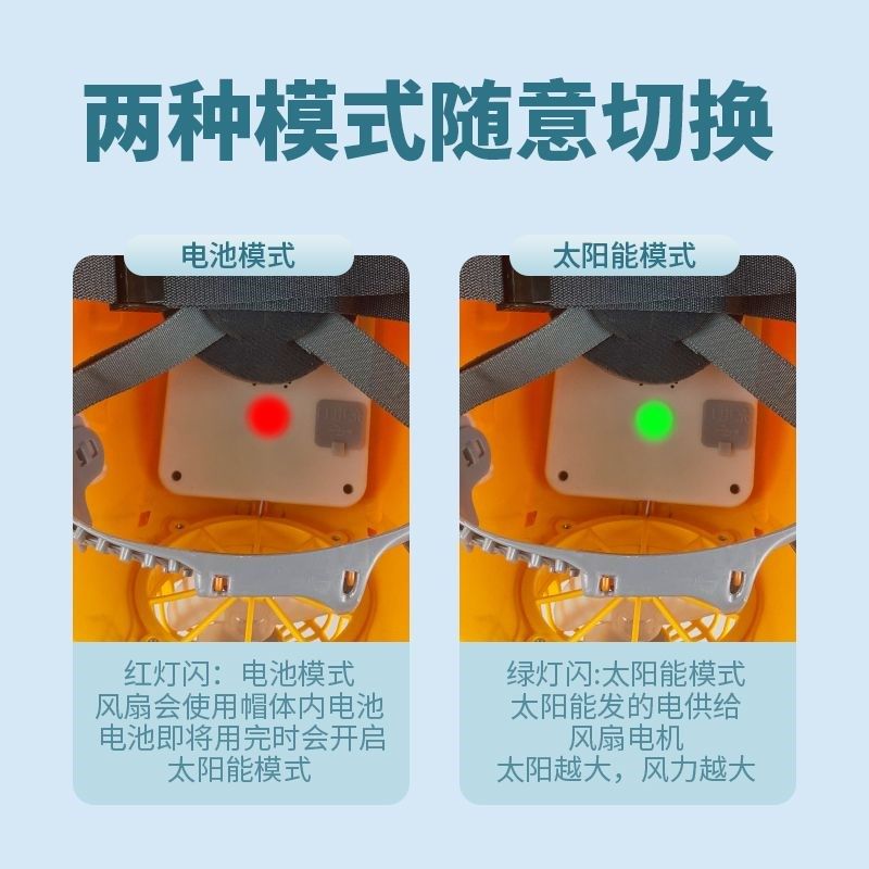 工地风扇帽纯太阳能充电加厚ABS建筑夏季降温安全防护领导头盔帽,五金/工具,风扇帽,淘宝优惠券,粉丝福利购,淘宝优惠卷