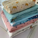 全棉纯棉布料加工定做夏凉被空调被定制全尺寸柔软纯棉针织面料