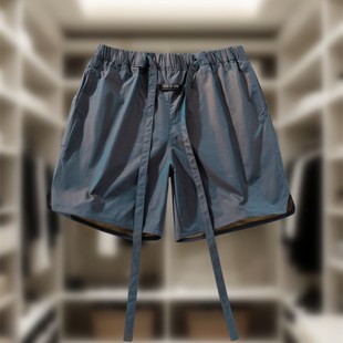 炫彩工装 子沙滩四分大裤 短裤 潮牌宽松情侣运动五分裤 衩 男夏季 美式