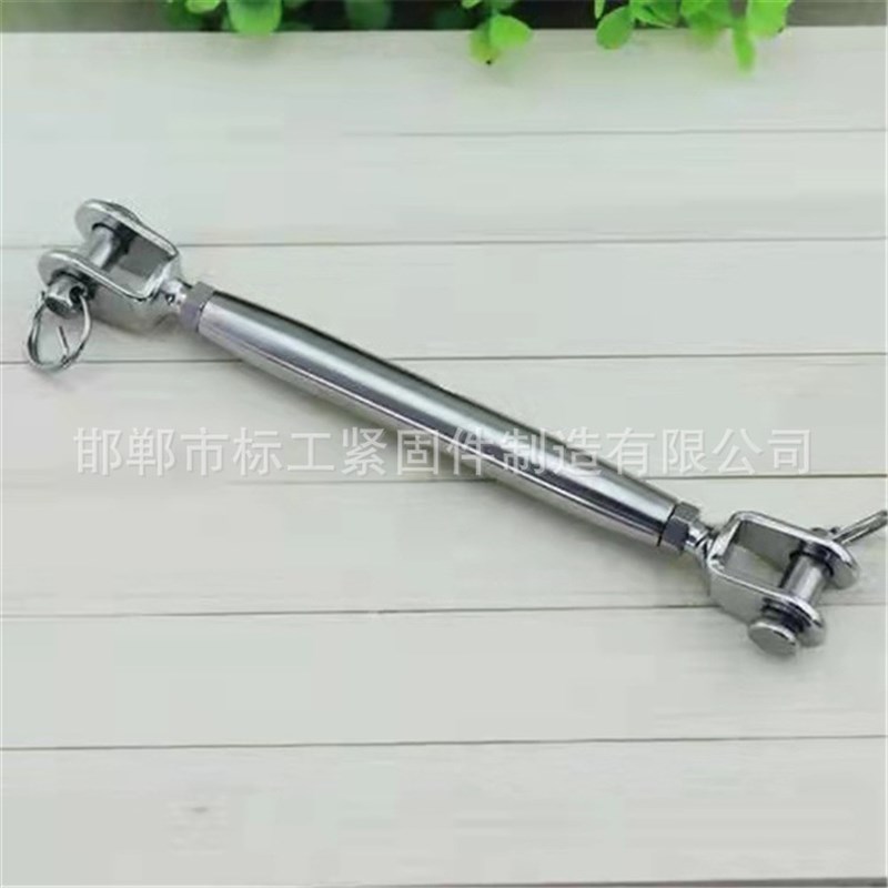 悬挑梁用闭式花兰螺丝圆管 封闭式花篮螺栓 钢丝绳拉紧收紧器