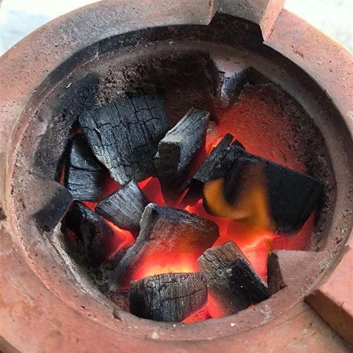 叮炭白霜炭煮茶炭工夫茶炭家用无烟碳