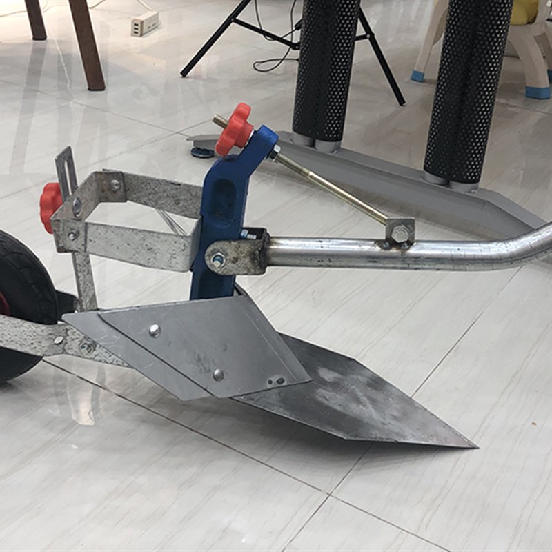农用手拉地小f型开沟神器起垄犁侧翻犁铧翻土犁耕犁微耕开沟器培