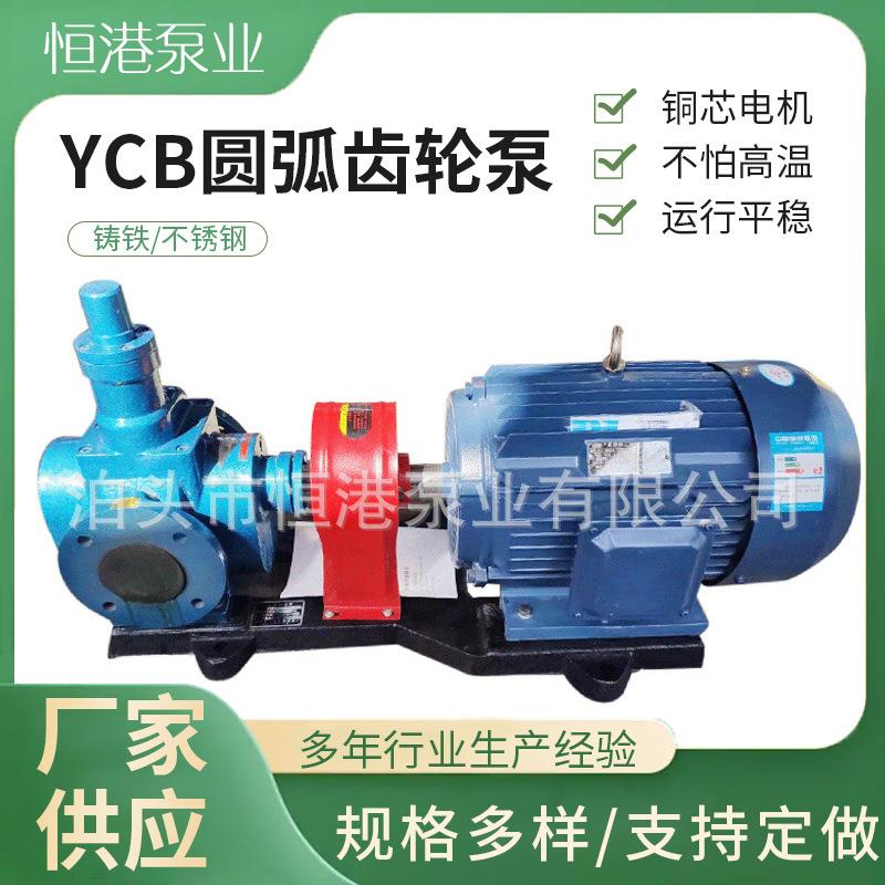KCBYCB齿轮泵高粘度泵输送牙膏鞋油泵圆弧齿轮泵不锈钢齿轮泵