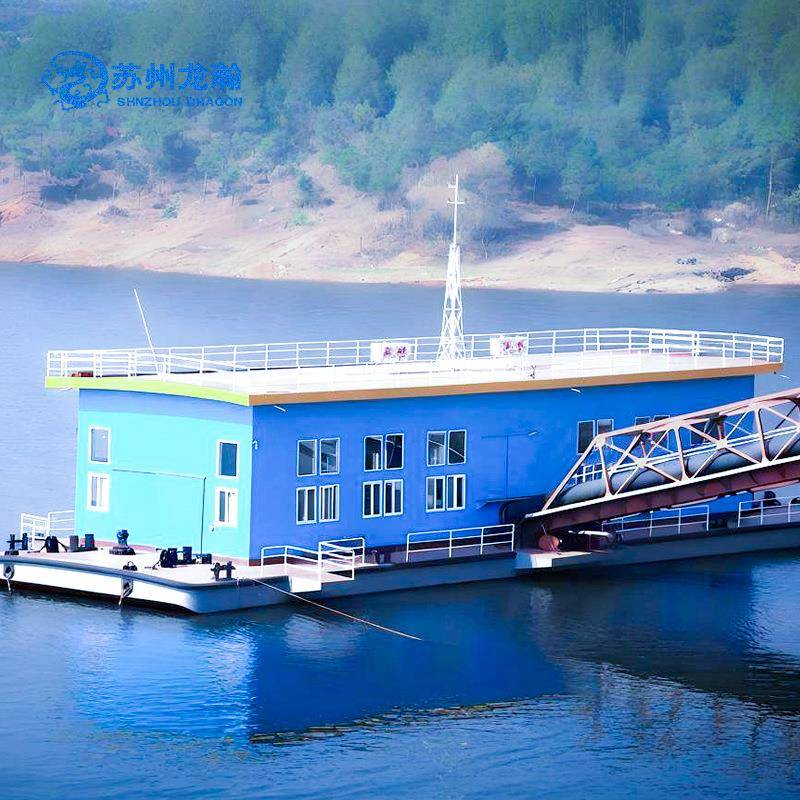 供应取水泵船浮坞泵站取水移动式模块化生活取水农林取水浮船泵船
