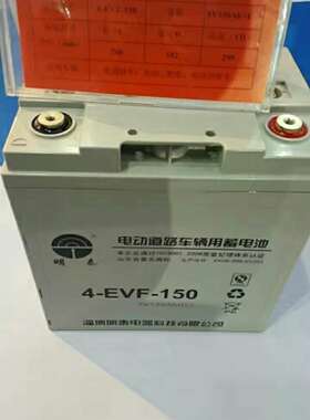 明泰免维护蓄电池4-EVF-150 8V150AH观光车 高尔夫球车用免维护型
