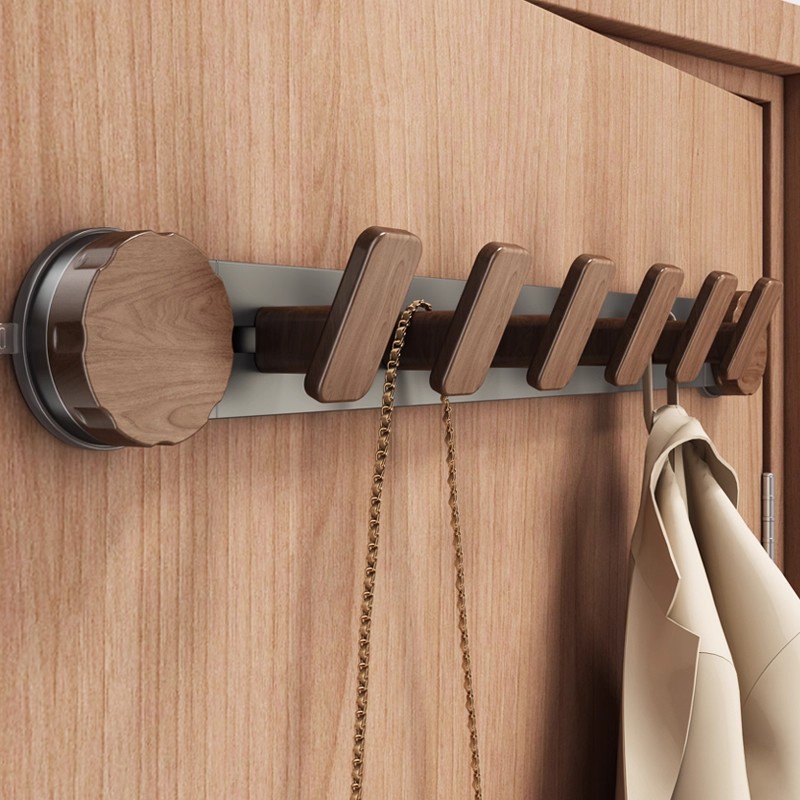 日本进口门后挂钩挂入户置物架