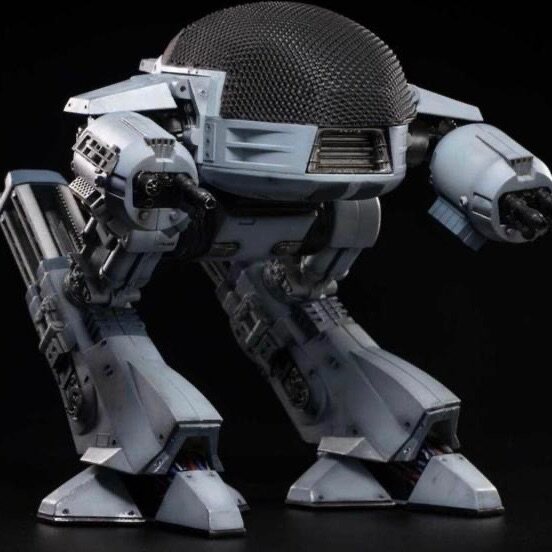 全新现货 ht hottoys 铁甲威龙 机械战警 ED209