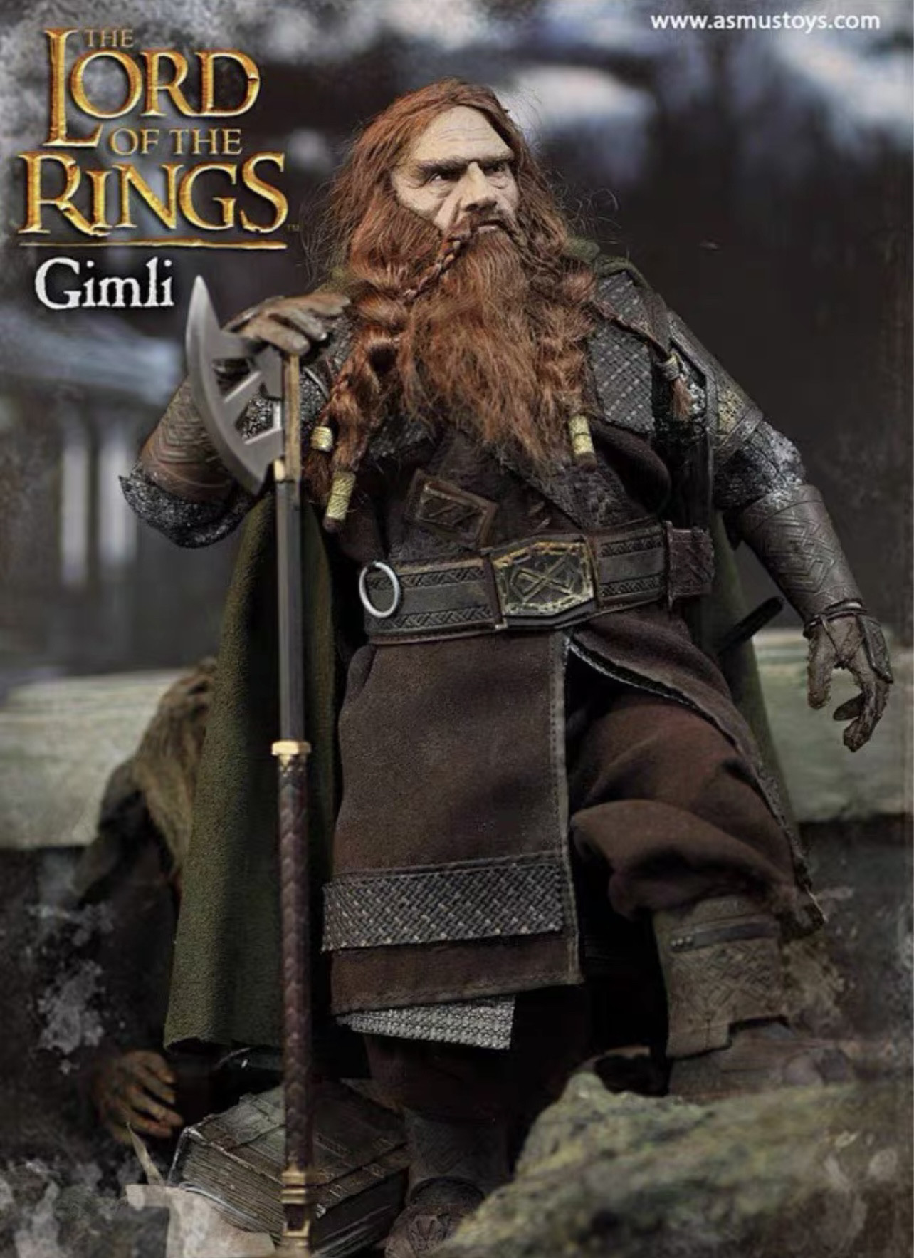 ASMUS TOYS 1/6 指环王 魔戒 霍比特人 矮人 金雳 Gimli