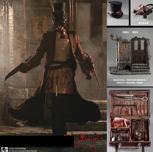 全新现货 RingToys 1/6 开膛手杰克 豪华版