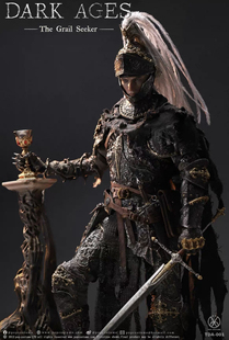 全新现货 POP COSTUME 1/6 黑暗时代 圣杯的诅咒 加拉哈德