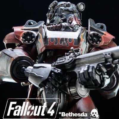 3A threezero 辐射4 T60 原子猫 动力装甲