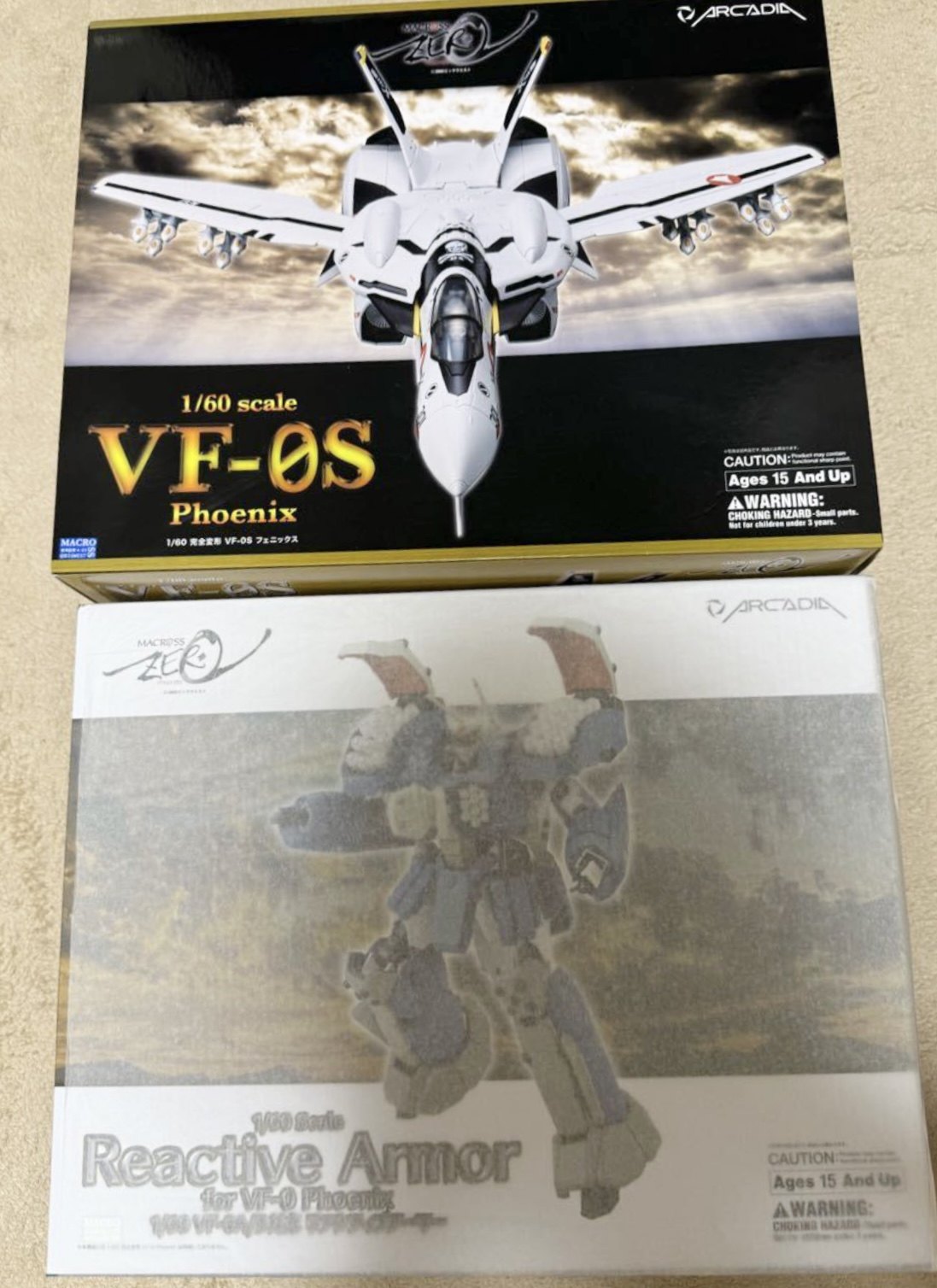 全新现货 Arcadia 1/60 超时空要塞 VF0S AP重装包 福卡机