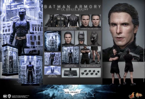 全新现货 HOTTOYS HT 1/6 蝙蝠侠 黑暗骑士 贝尔 格纳库 MMS702