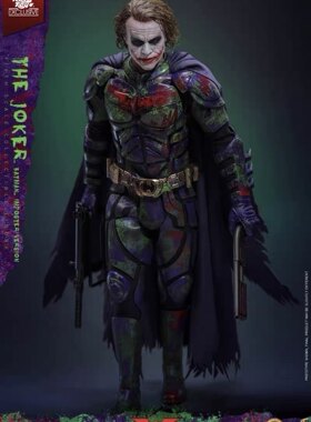 全新现货 HOTTOYS HT 1/6 黑暗骑士 蝙蝠侠小丑 植发版