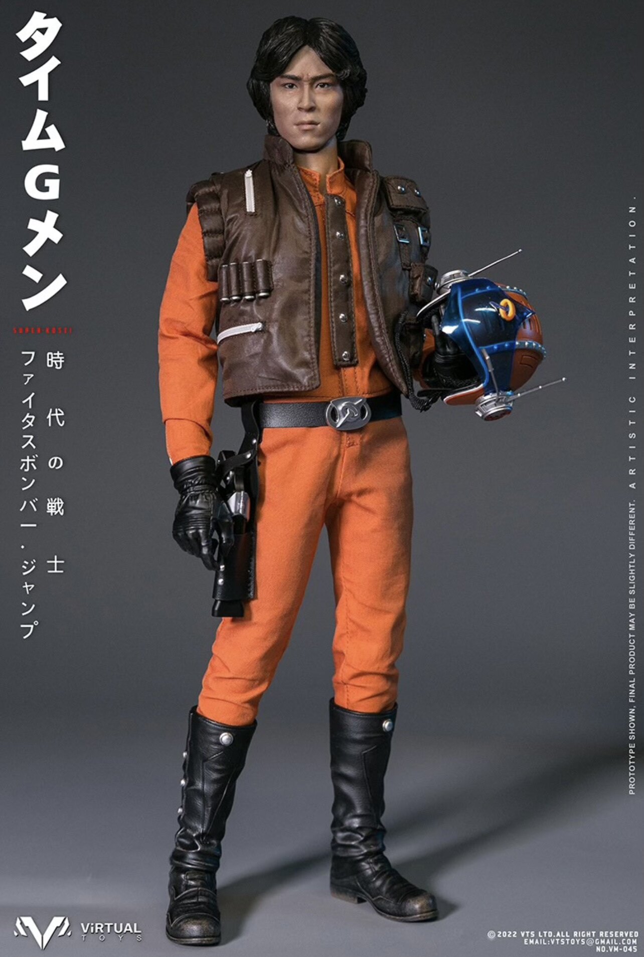 全新现货 VTS TOYS 1/6 恐龙特急克赛号 超级克赛 时代战士