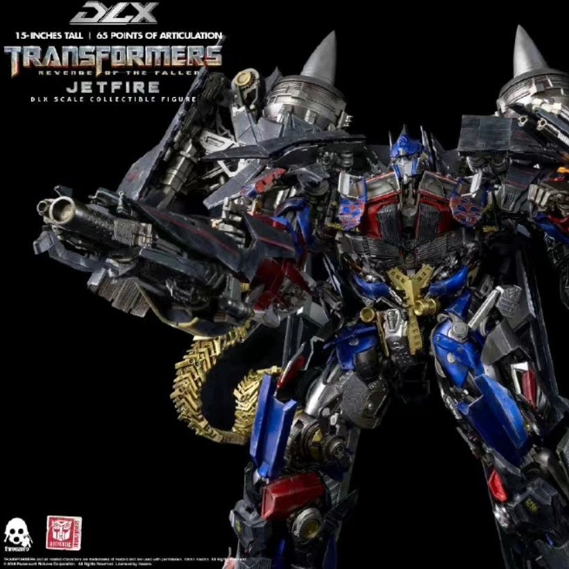 全新现货 3A threezero 变形金刚2 擎天柱 +天火马甲