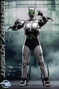 全新现货 SOOSOOTOYS 1/6 假面骑士BLACK 影月