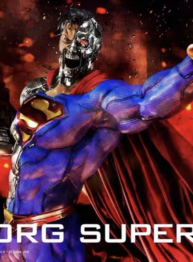 全新现货 P1S 1/3CYBORG SUPERMAN 机械超人 EX版