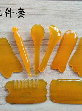 牛角全身通用拨经棒刮痧按摩板