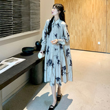 【档口】高品质碎花印花打褶高品质连衣裙079-2441-p130-k188，女装连衣裙，2C079