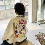 【档口有货】满刺绣肌理感外套2C079-2549-p185-k268，女装短外套，2C079