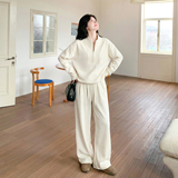 【上新】米色针织卫衣套装两件套2C079-2625-p185-k298，女装套装/套裙，2C079
