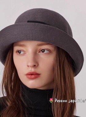 Chapeau d' O 253060203  蝴蝶结 可爱 百搭圆顶渔夫帽 盆帽