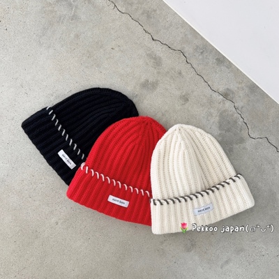 Sucrekaya针织毛线帽休闲