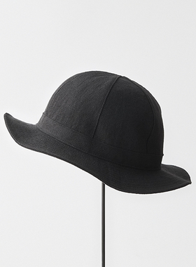 58/59.5cm mature ha MGA-036G 春夏透气亚麻帆布渔夫帽盆帽