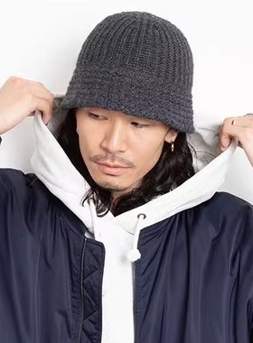 55-59cm CA4LA TAM02811 SCOTT HAT 2秋冬 纯羊毛 日系针织渔夫帽