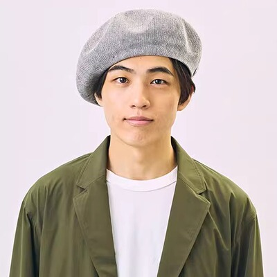 CA4LAAKM00099徽标字母贝雷帽