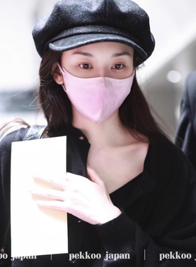 宋祖儿同款59/61cm CA4LA ZKN02592 TWEED麂皮帽檐羊毛八角报童帽