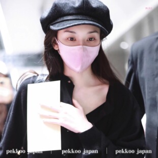 宋祖儿同款59/61cm CA4LA ZKN02592 TWEED麂皮帽檐羊毛八角报童帽