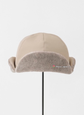 57.5cm mature ha  ECO-033U 秋冬保暖护耳 日系 显脸小 防寒棉帽