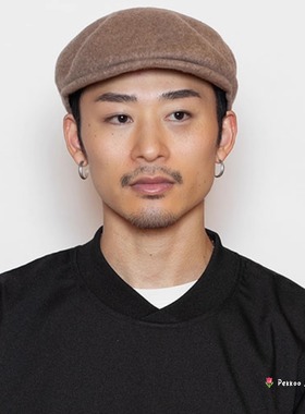 58cm CA4LA ZKN02681 CASHMERE MIX HUN 休闲保暖 羊毛羊绒狩猎帽