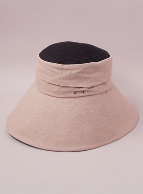 58cm CA4LA SHK01127 SHADING HAT 2 uv防晒 春夏 优雅遮阳渔夫帽