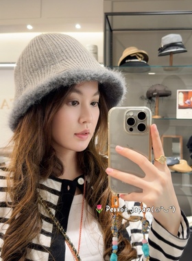 56-59cm CA4LA SHK01271 CF ROMAN 5 25秋冬新款 百搭羊毛渔夫帽