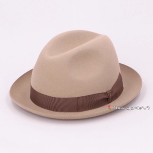 MARENGO BLJ10176 SHORT BRIM 简约兔毛礼帽 分码 490029 CA4LA